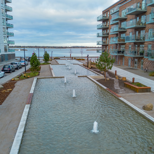 Referencecase Sejlbassiner På Havnefronten 536X536